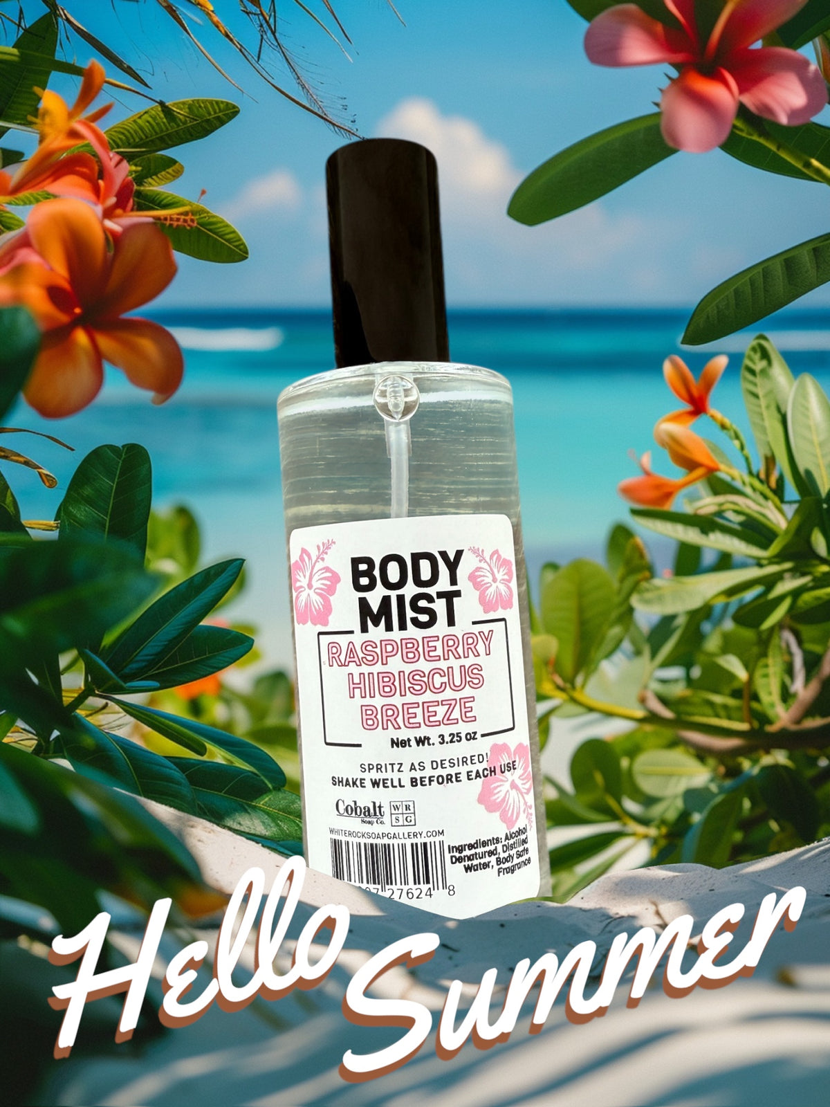 🌺 Limited Edition Hibiscus Raspberry Breeze Body Mist – 3.6 oz — White ...