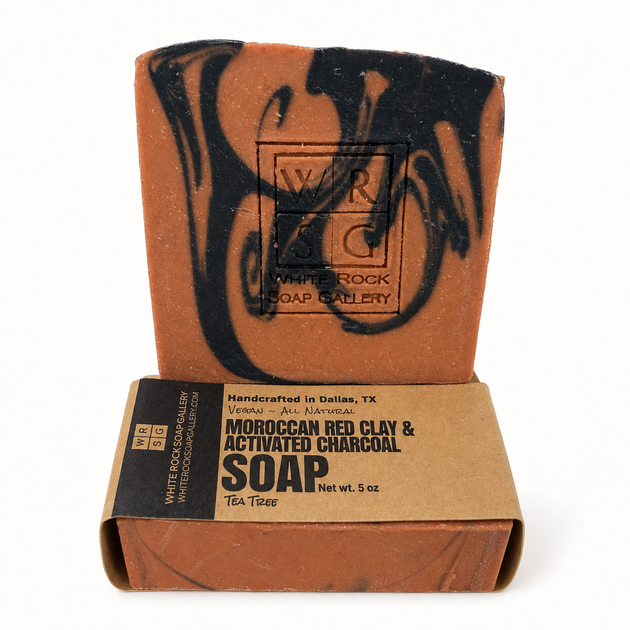 Activated Charcoal & Moroccan Red Clay Soap
