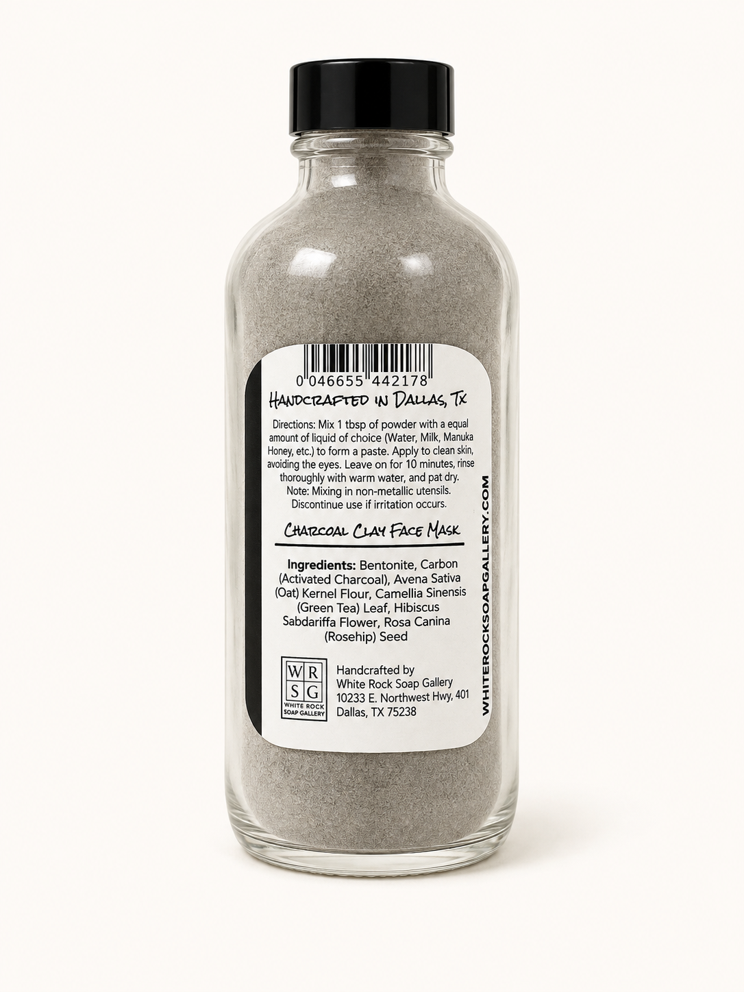 Activated Charcoal Clay Face Mask