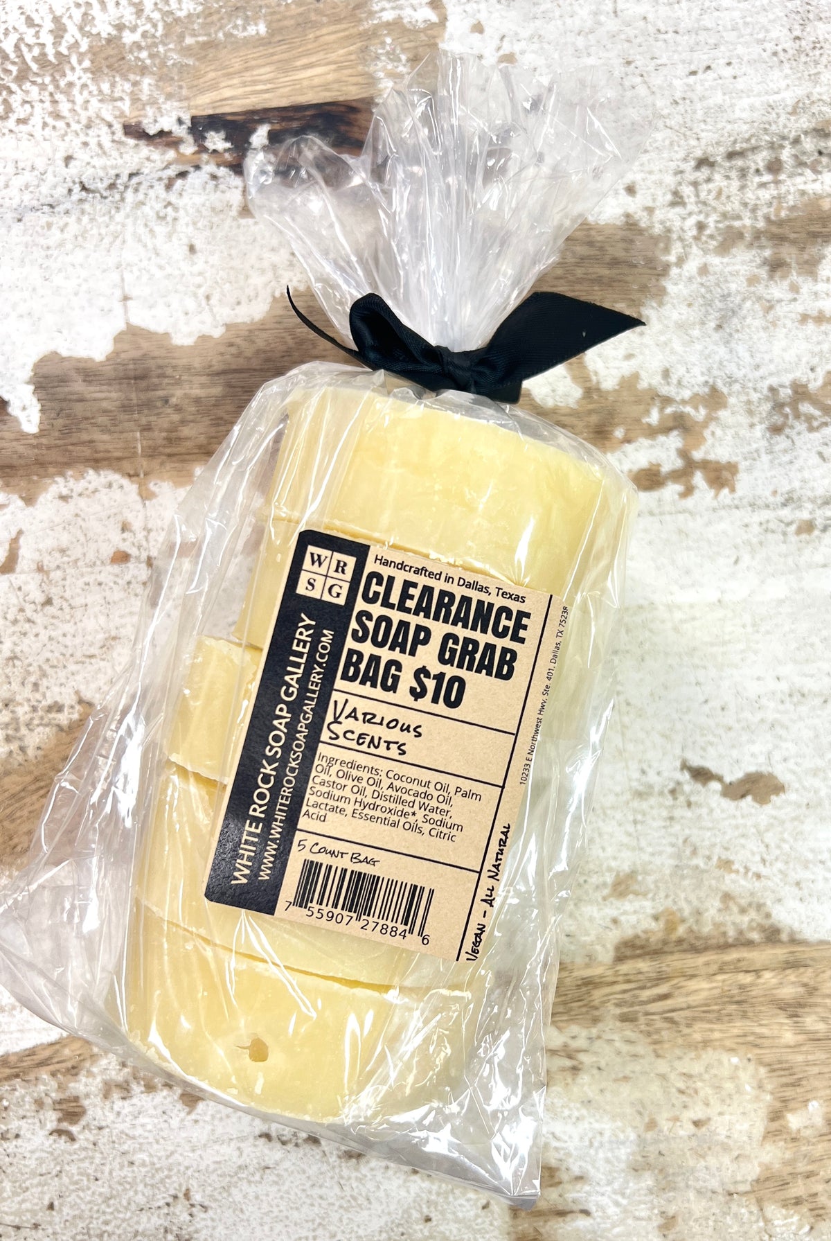 Clearance Soap Grab Bag - $12 — White Rock Soap Gallery