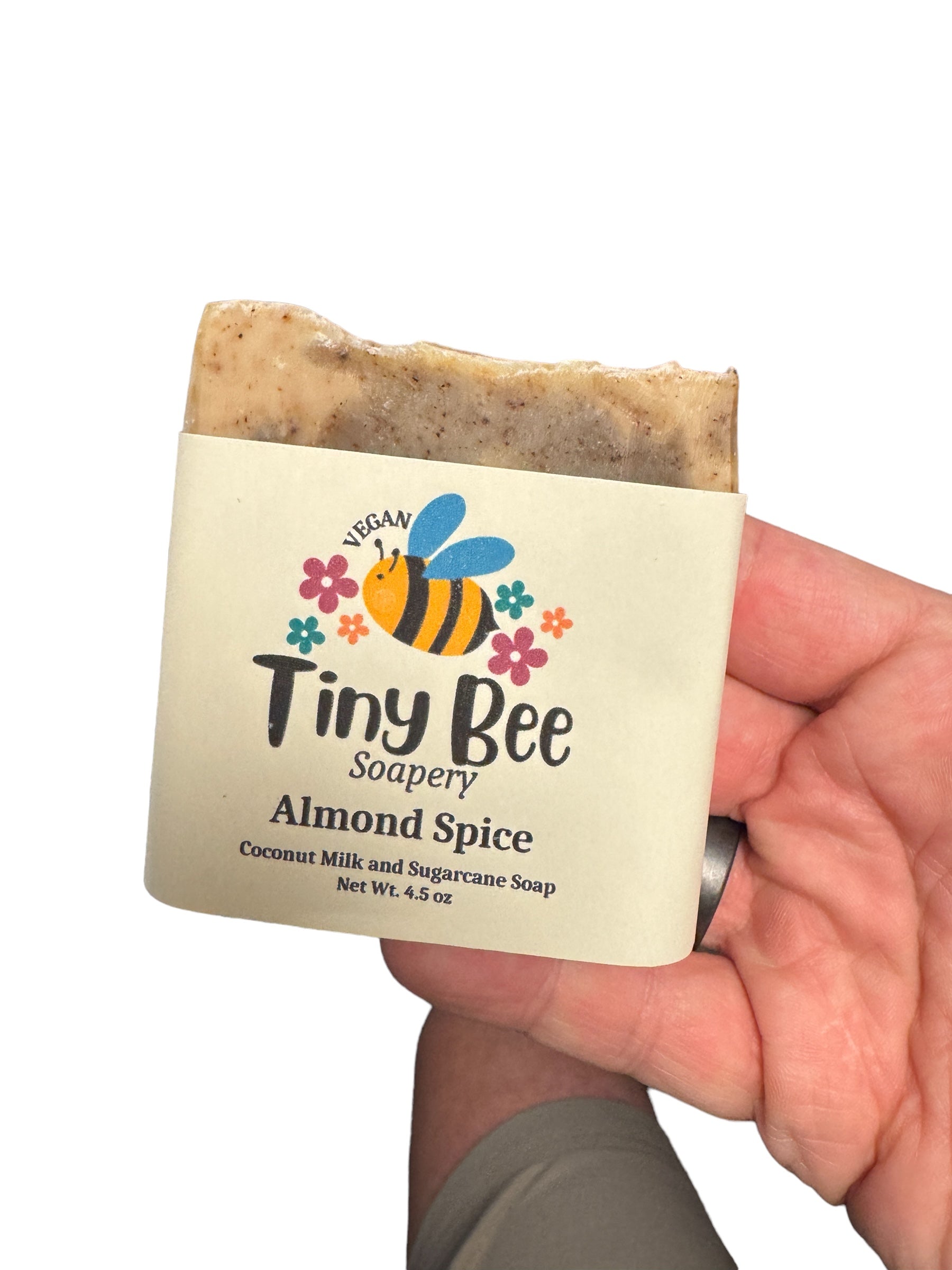 Tiny Bee Soapery Jabón en Barra de Miel de Manzana y Salvia 