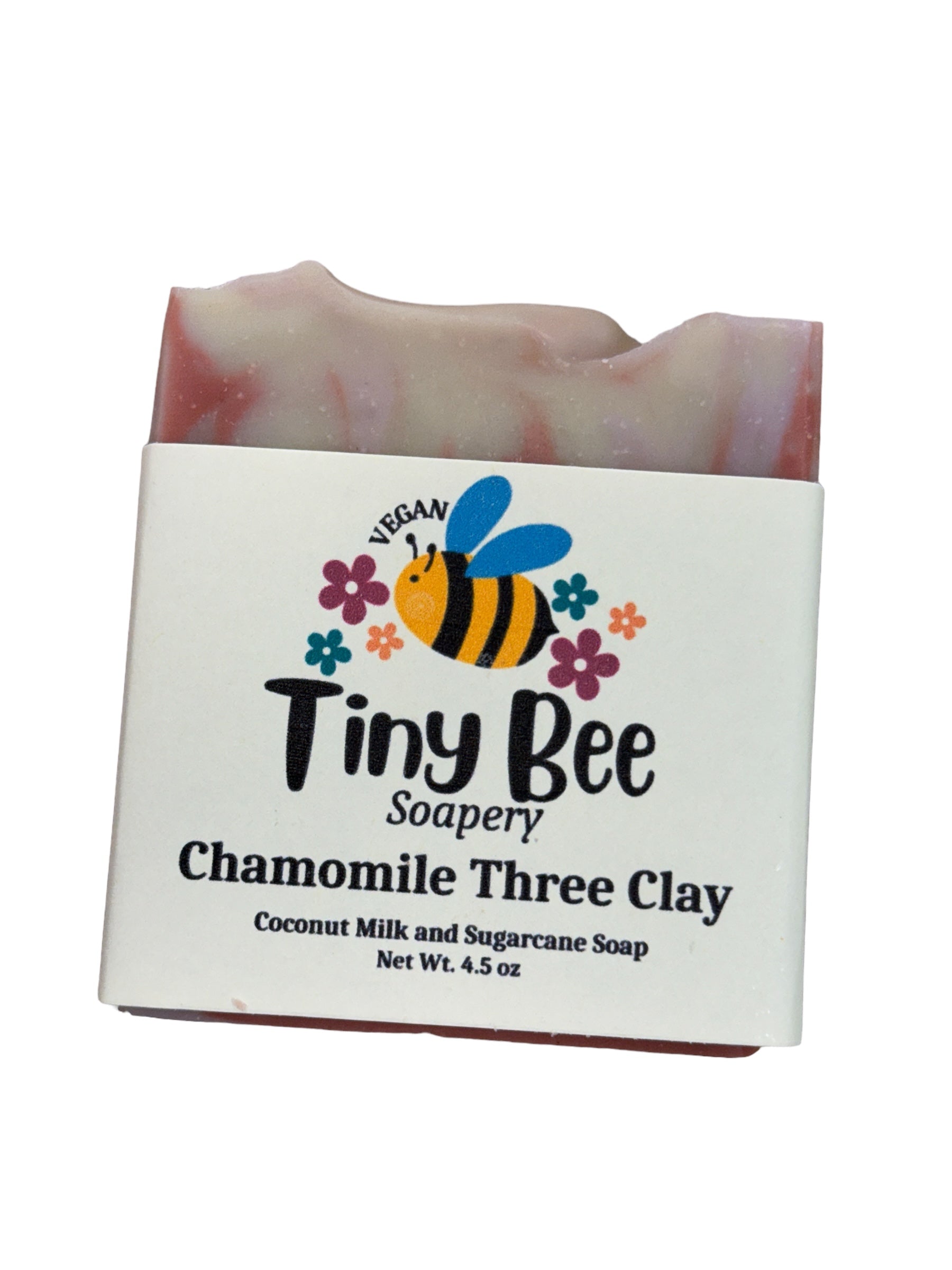 Tiny Bee Soapery Chamomile Three Clay Soap Bar