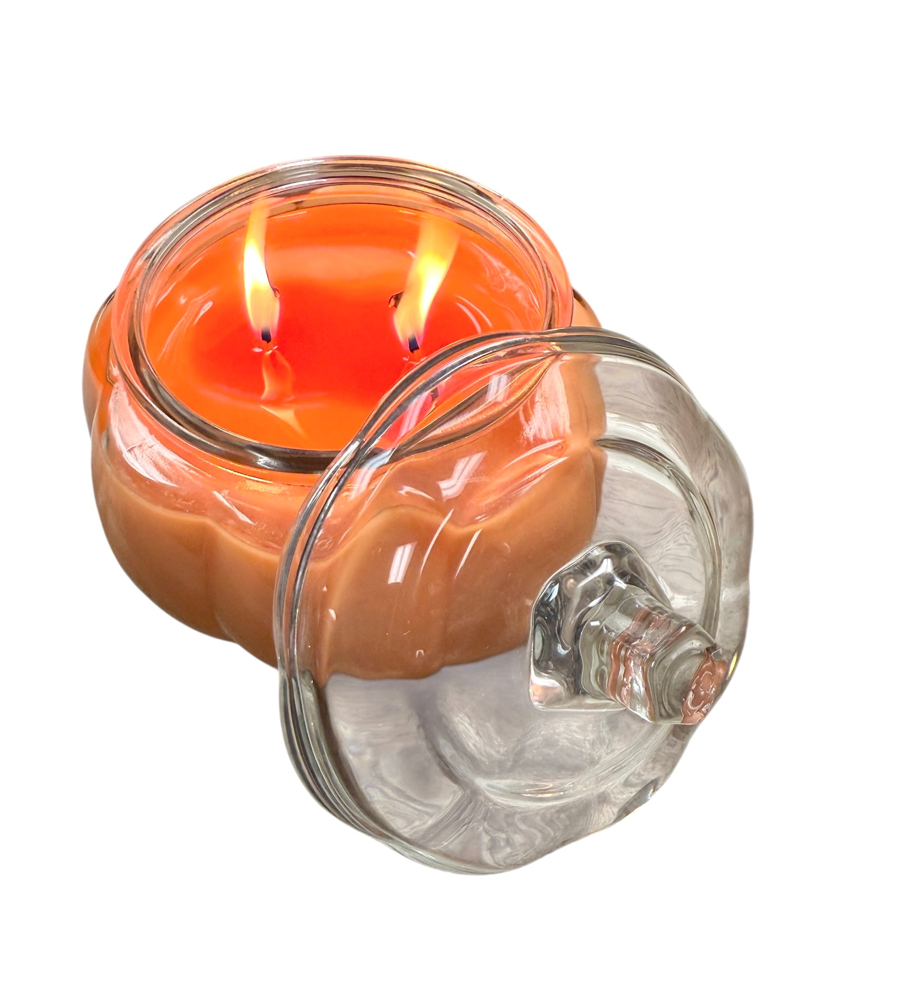Pumpkin Milkshake Soy Wax Candle  in Glass Pumpkin Jar