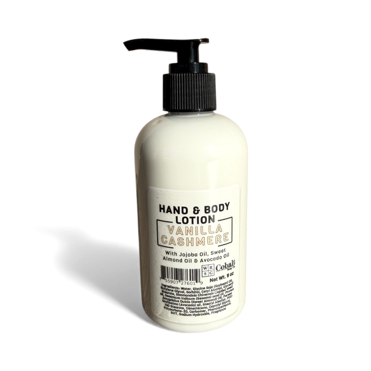 Cobalt Soap Vanilla Cashmere Lotion