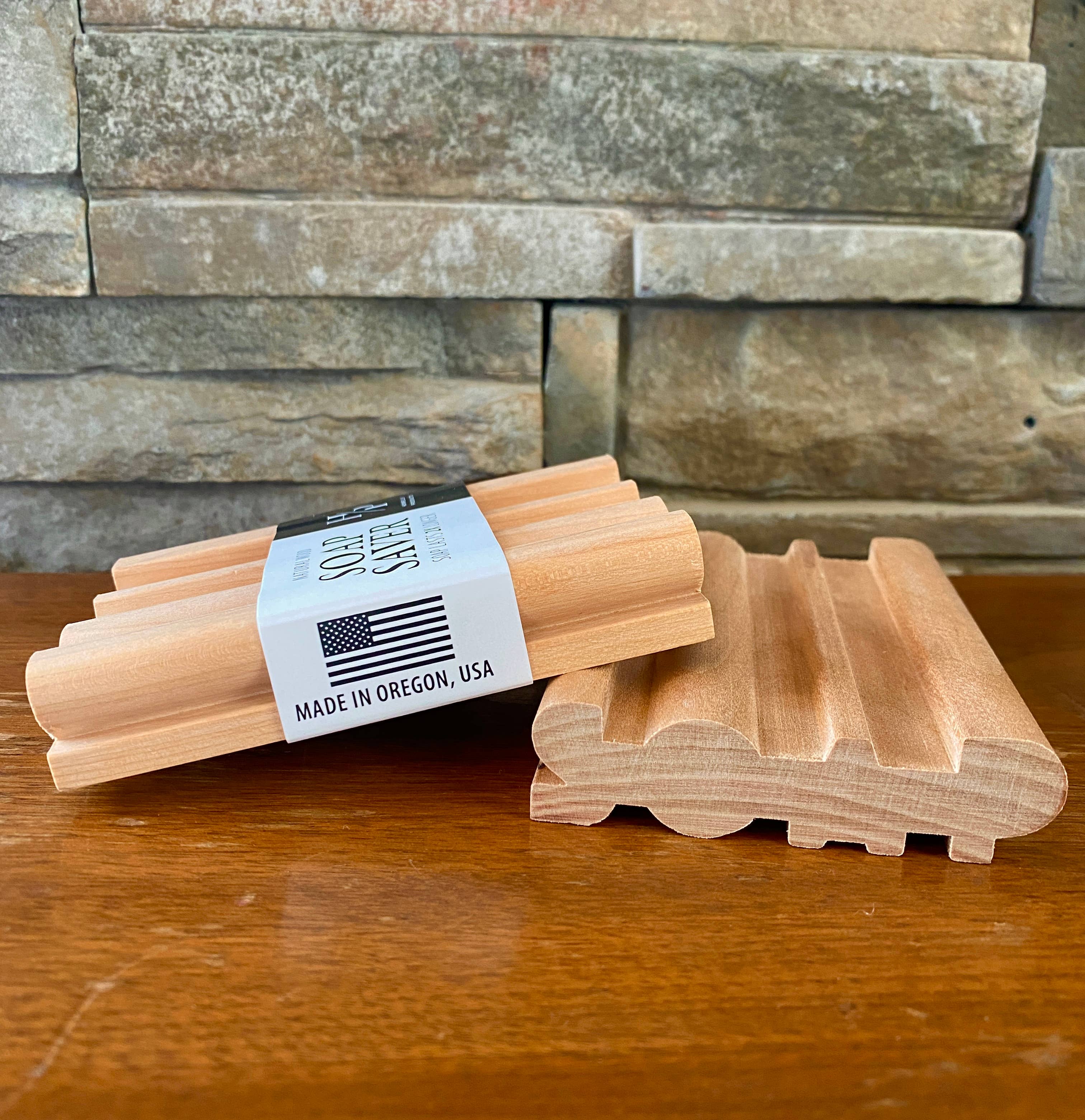 Ponderosa Pine Wood SOAP Saver - Made in USA