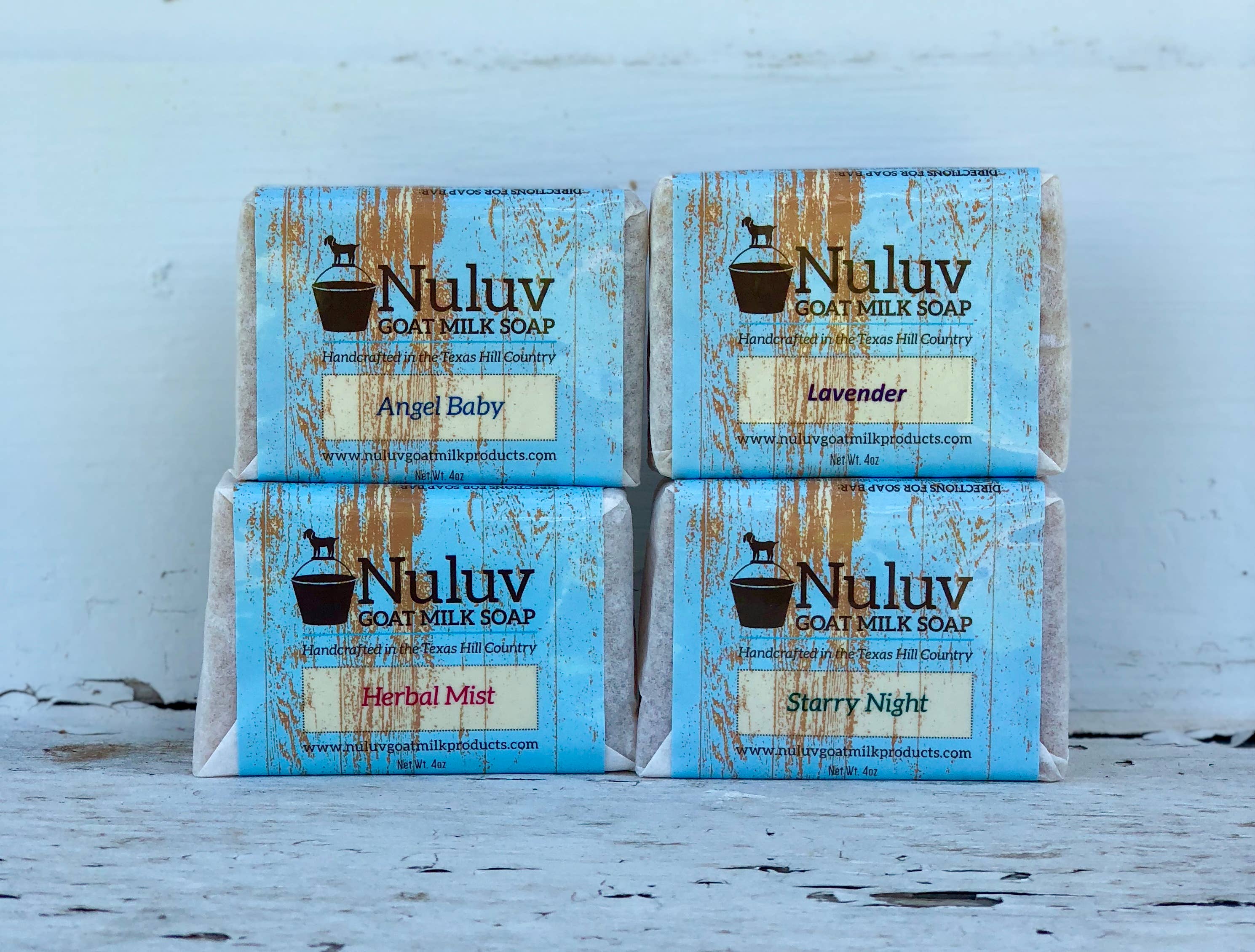 Nuluv Goat Milk Products - Nuluv Goat Milk 4-oz. Bar Soap - Timeless Fragrances: Lemon Lush