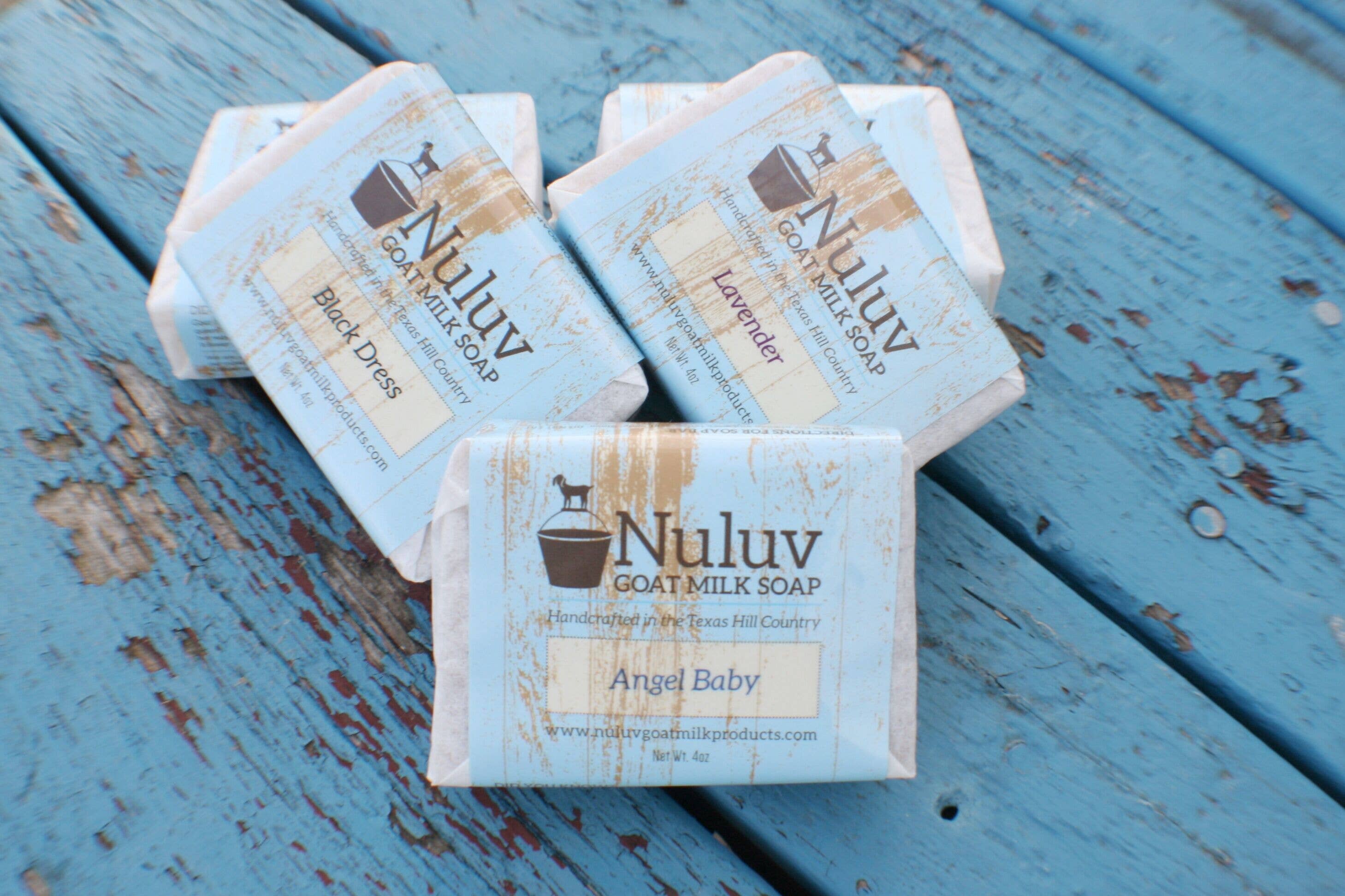 Nuluv Goat Milk Products - Nuluv Goat Milk 4-oz. Bar Soap - Timeless Fragrances: Lemon Lush