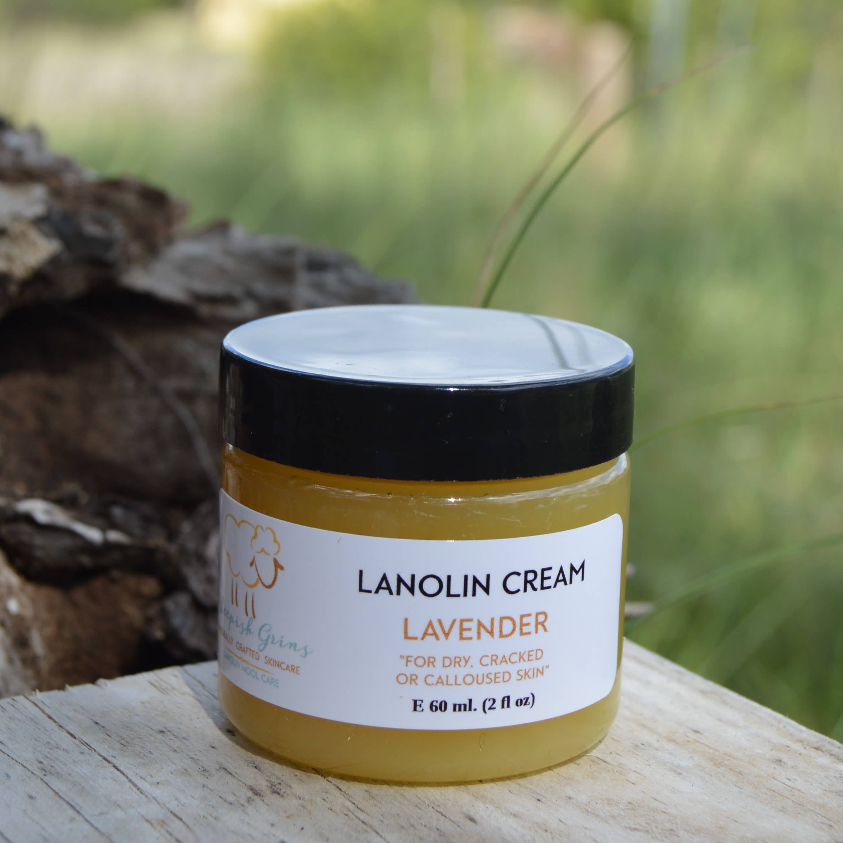 Sheepish Grins - Lanolin Cream: Lavender
