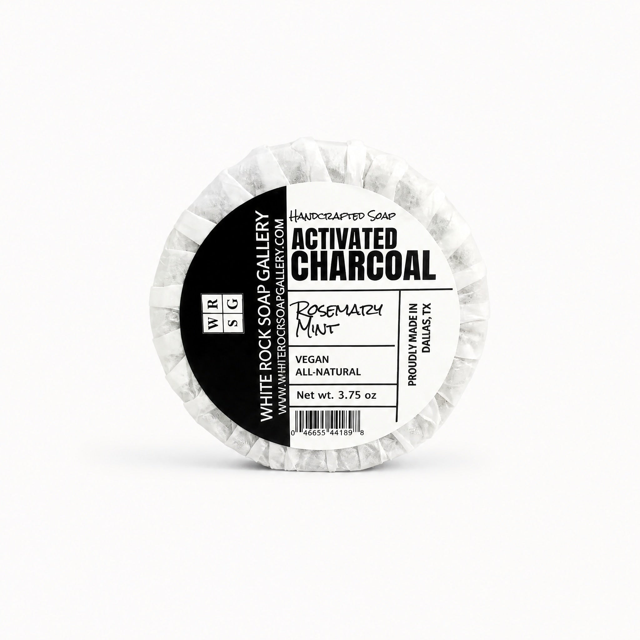 Activated Charcoal Soap by White Rock Soap Gallery available from White Rock Soap Gallery in Dallas