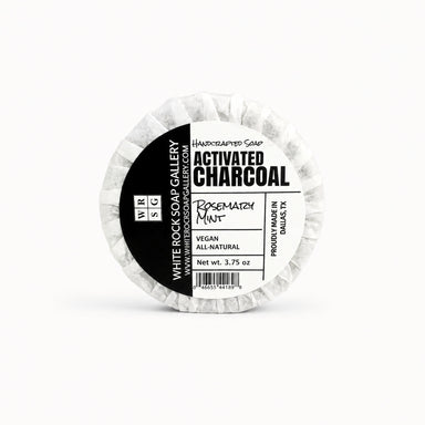 Activated Charcoal Soap by White Rock Soap Gallery available from White Rock Soap Gallery in Dallas