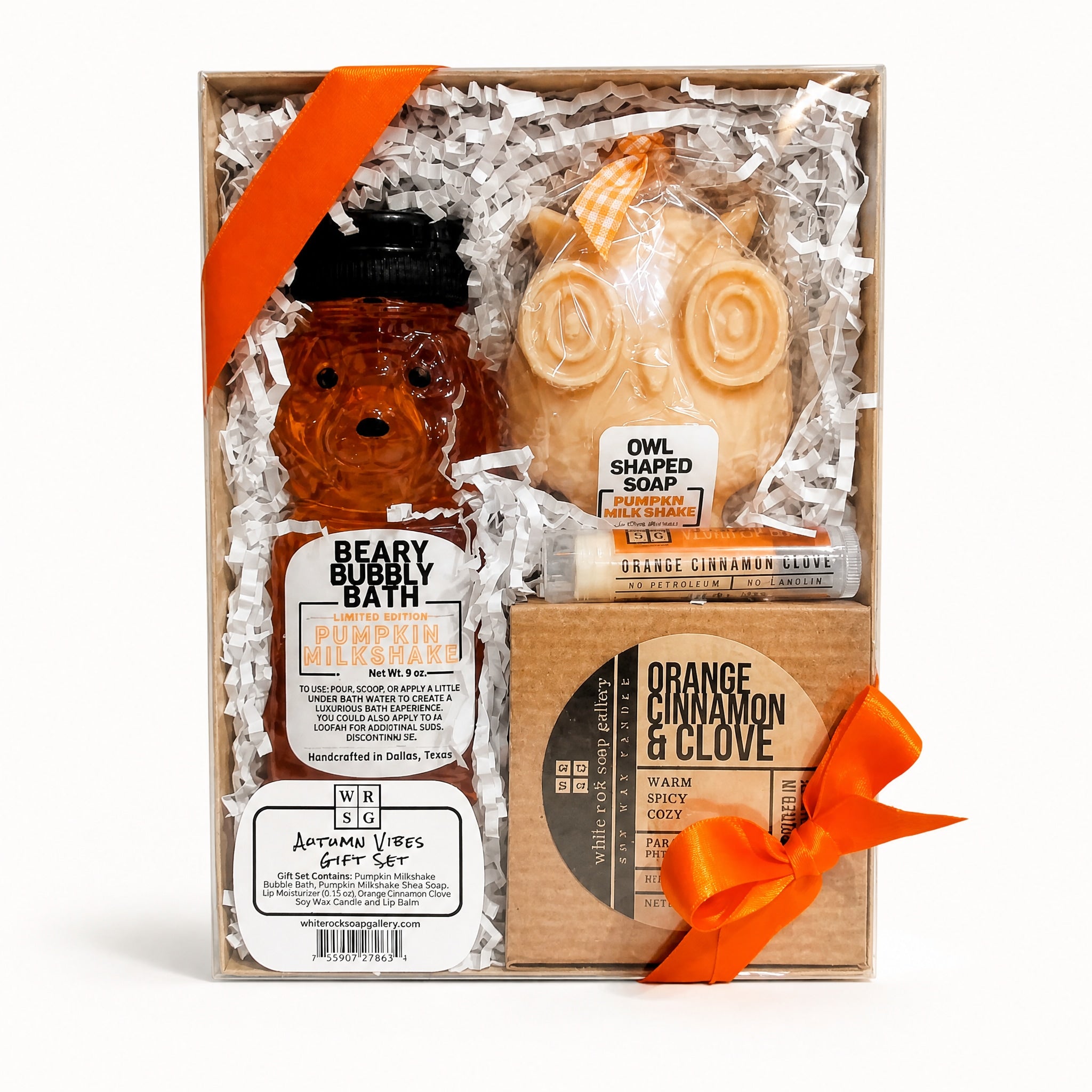 Autumn Vibes Gift Set by White Rock Soap Gallery available from White Rock Soap Gallery in Dallas