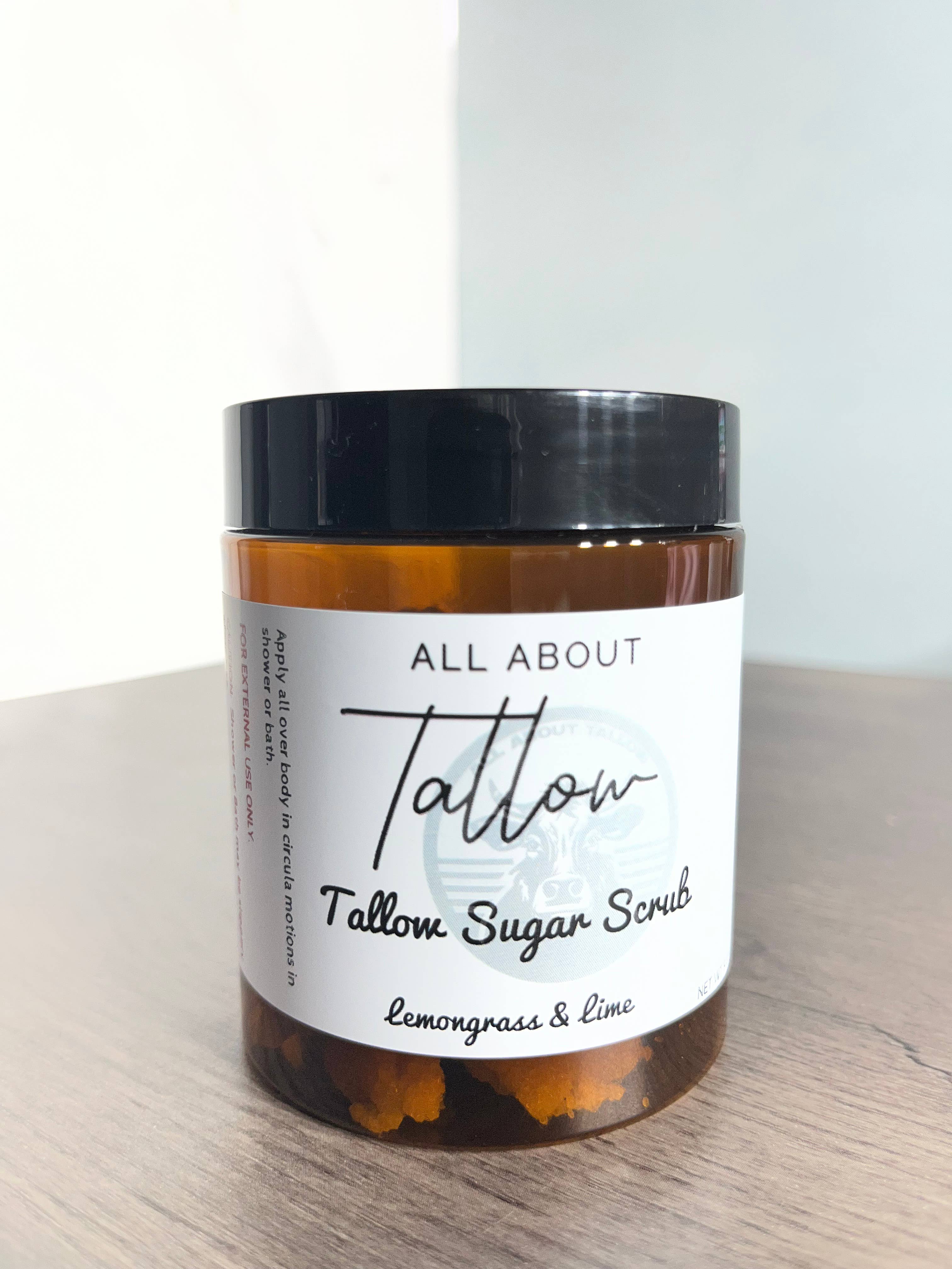 All About Tallow - Tallow Sugar Scrub - 9 oz: Lavender
