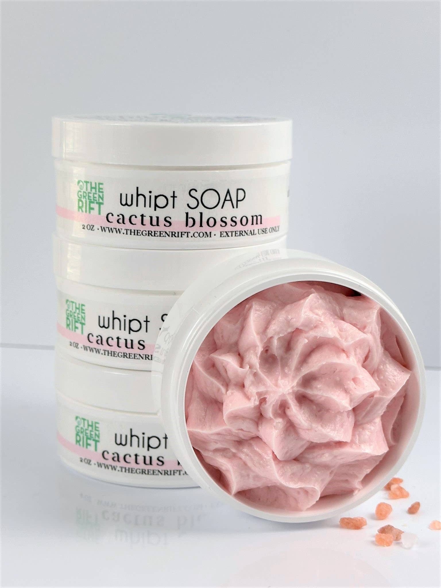 The Green Rift - Cactus Blossom Whipt Soap: 5 oz