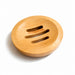 Bamboo Round Soap Dish by Everful available from White Rock Soap Gallery in Dallas