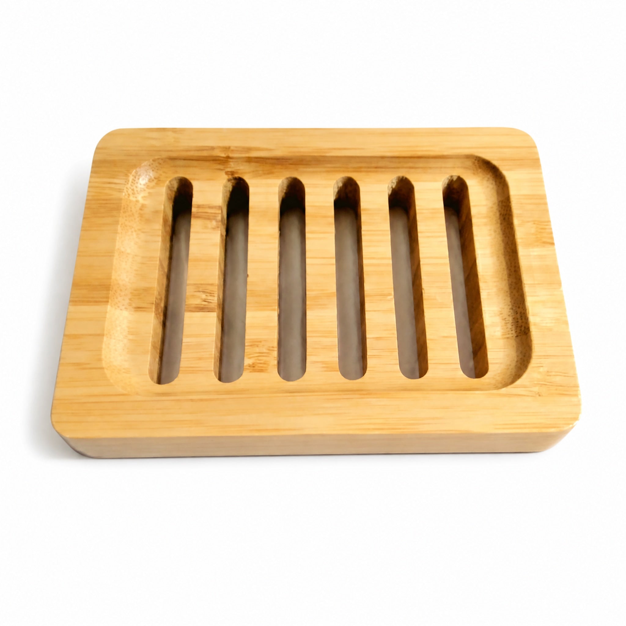 Bamboo Soap Dish Large by Everful available from White Rock Soap Gallery in Dallas