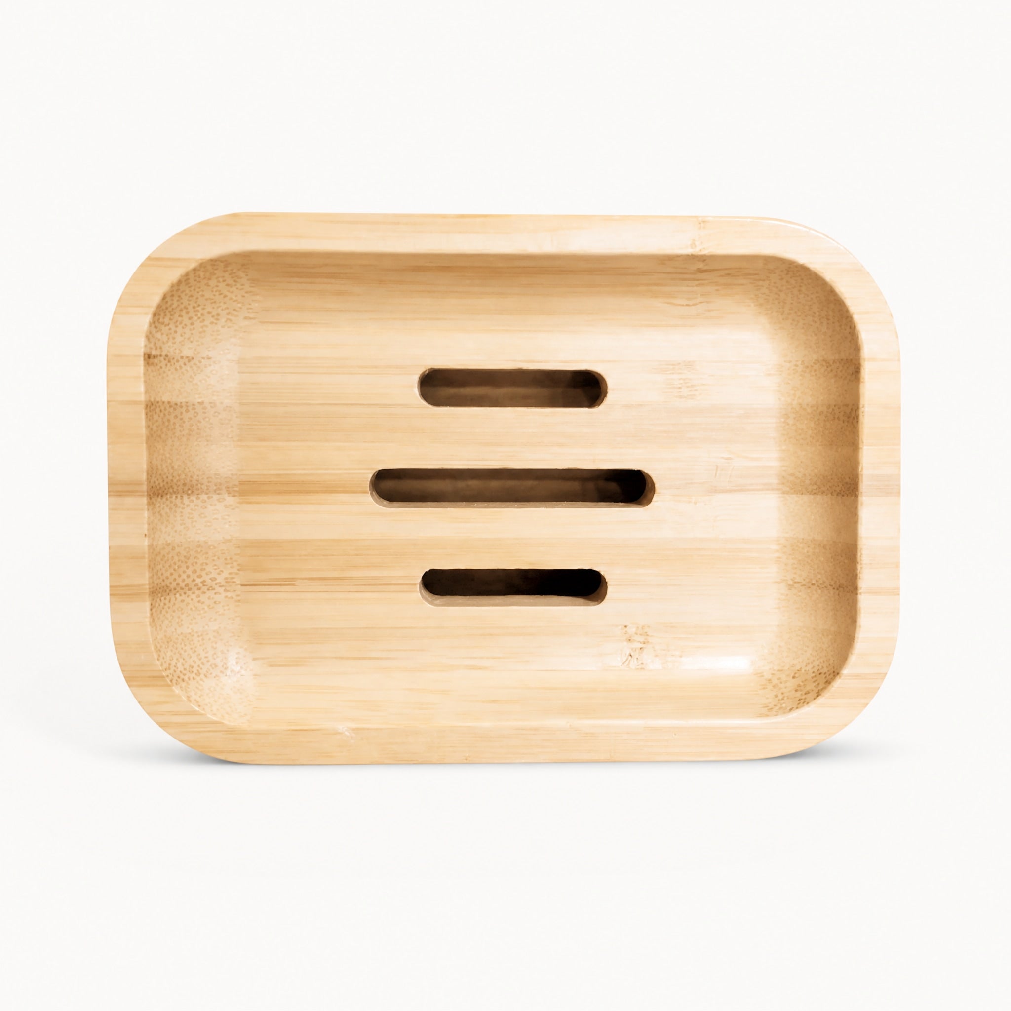Bamboo Wood Soap Dish by Everful available from White Rock Soap Gallery in Dallas