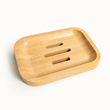 Bamboo Wood Soap Dish by Everful available from White Rock Soap Gallery in Dallas