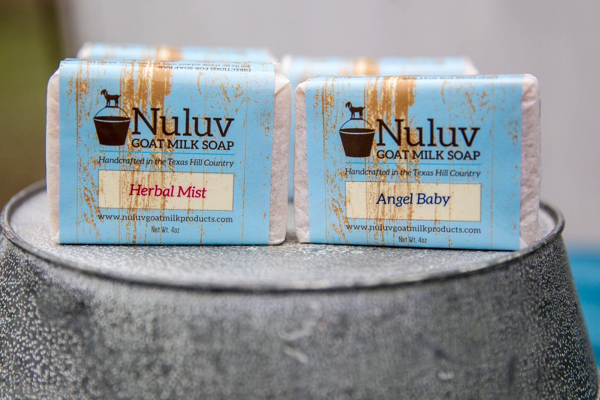 Nuluv Goat Milk Products - Nuluv Goat Milk 4-oz. Bar Soap - Timeless Fragrances: Lemon Lush