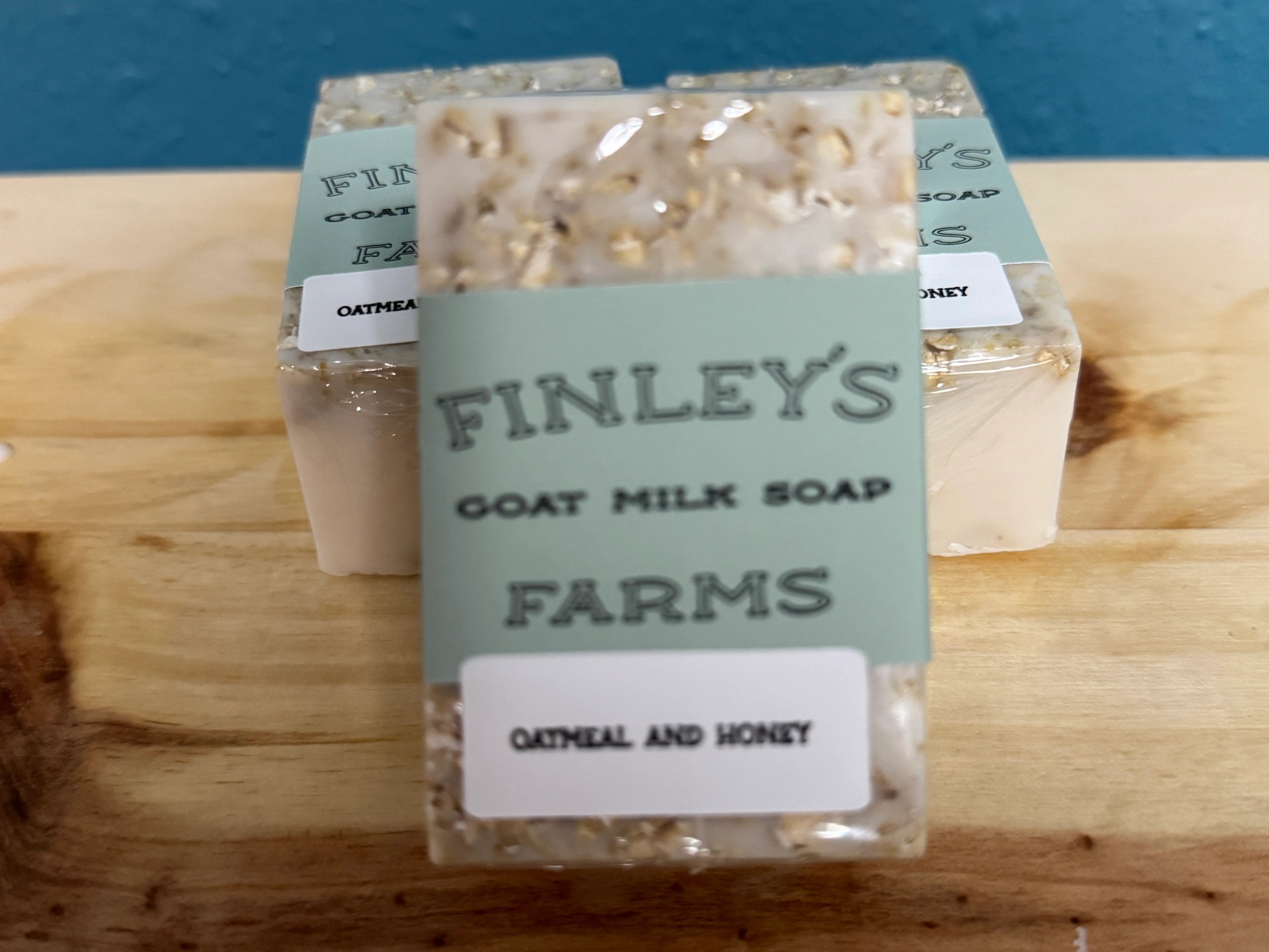 Finleys Farms - Goat Milk Soap: Oats and Honey