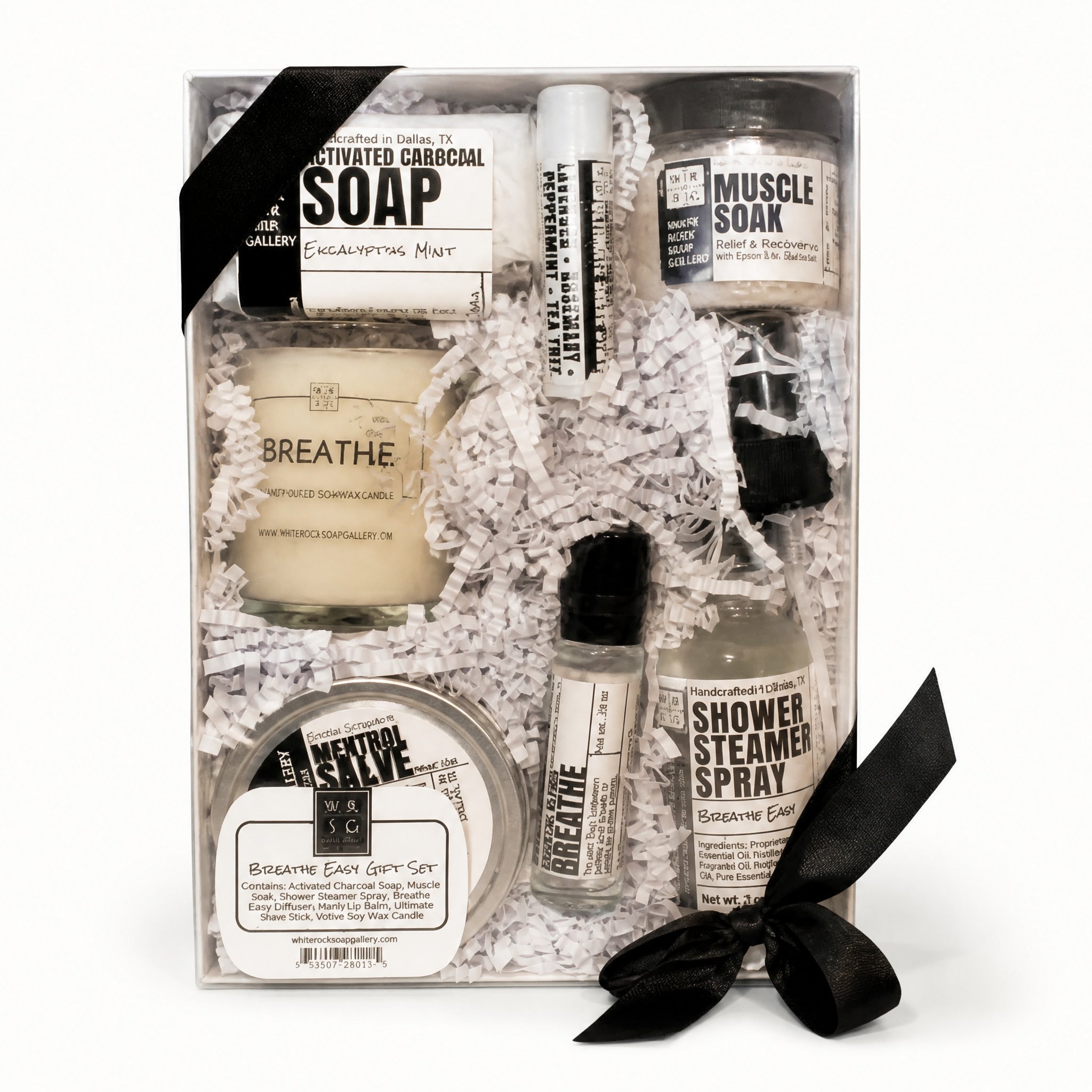 Breathe Easy Gift Set by White Rock Soap Gallery available from White Rock Soap Gallery in Dallas