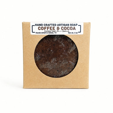 Cobalt Soap Co. Coffee & Cocoa Soap Bar by Cobalt Soap available from White Rock Soap Gallery in Dallas