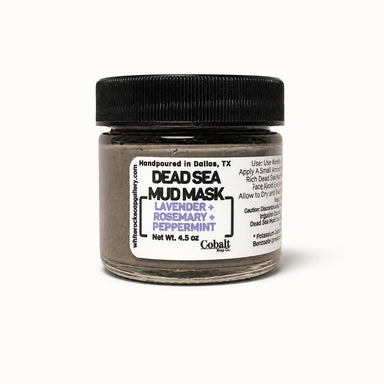 Cobalt Soap Co. Dead Sea Mud Mask by Cobalt Soap available from White Rock Soap Gallery in Dallas