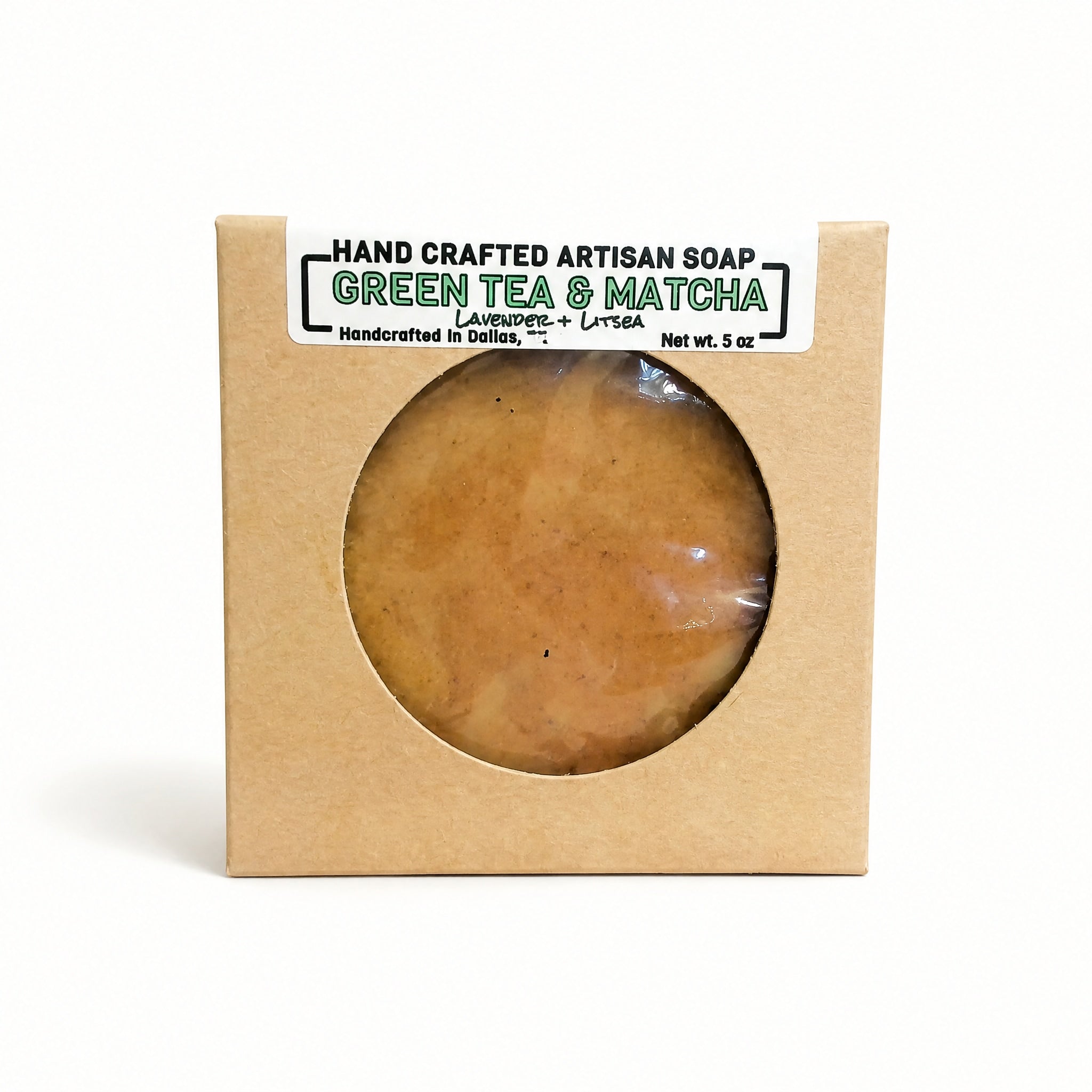 Cobalt Soap Co. Goat's Milk & Shea Soap with Matcha & Green Tea by Cobalt Soap available from White Rock Soap Gallery in Dallas