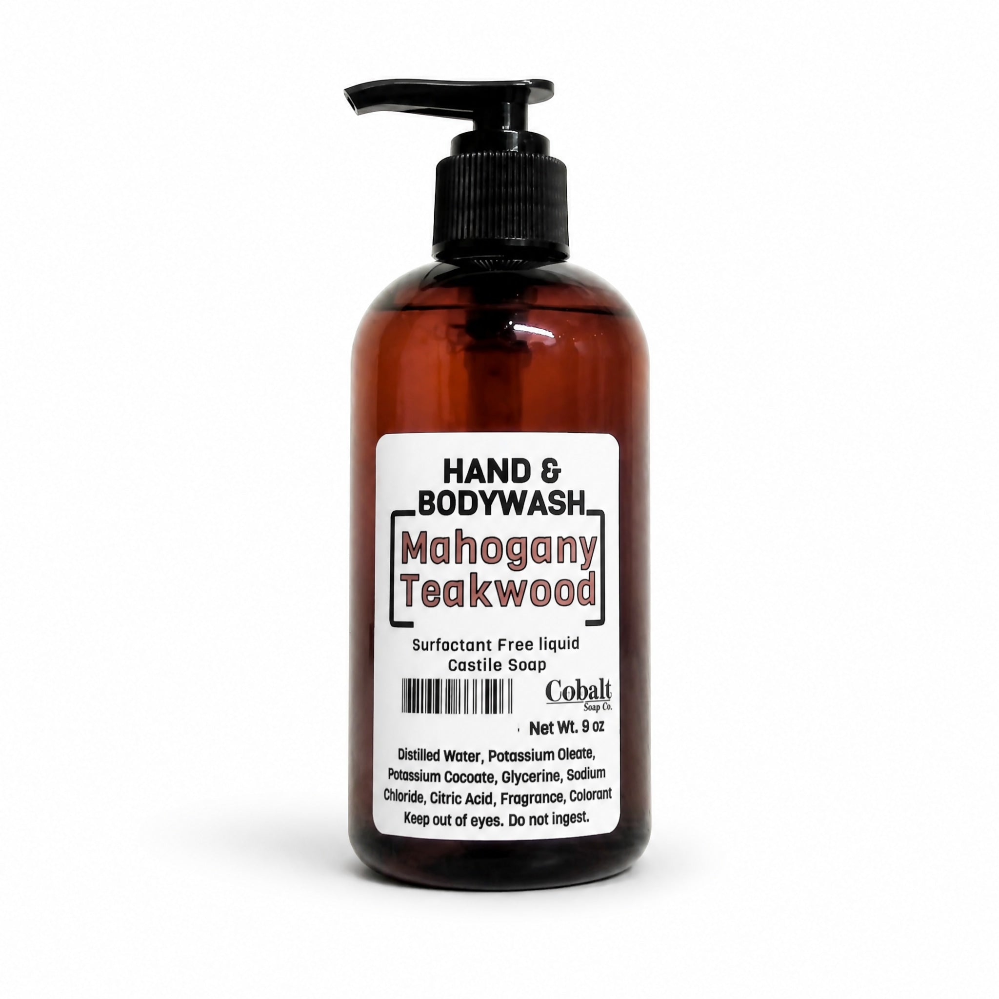 Cobalt Soap Co. Hand & Body Wash by Cobalt Soap available from White Rock Soap Gallery in Dallas