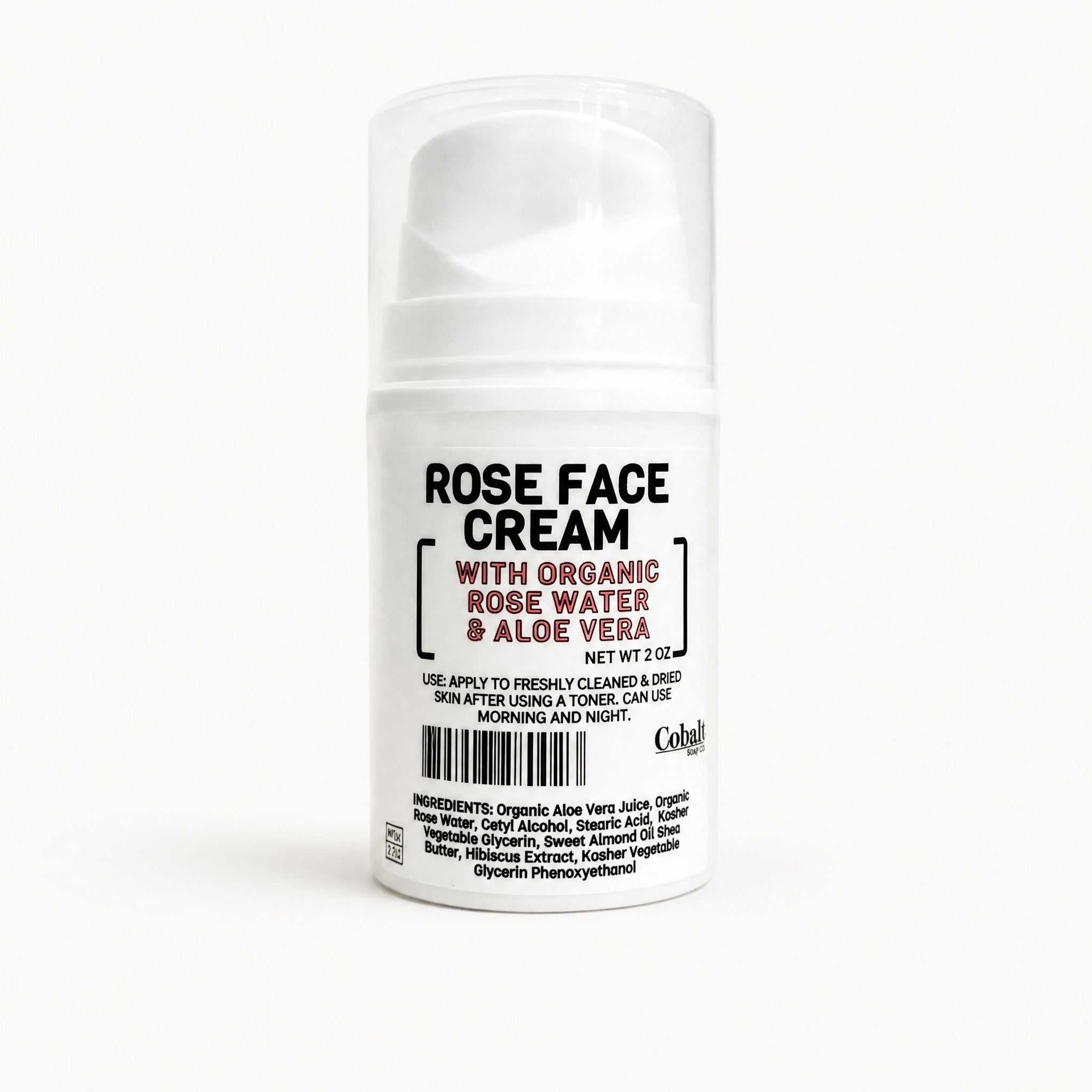 Cobalt Soap Co. Rose Face Cream by Cobalt Soap available from White Rock Soap Gallery in Dallas