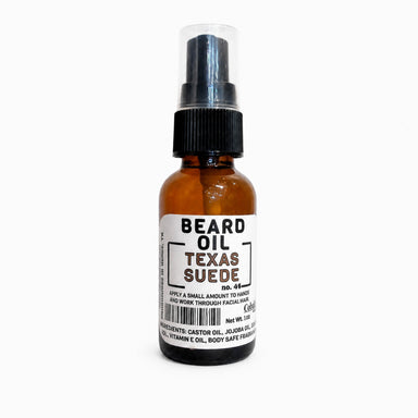 Cobalt Soap Co. Texas Suede Beard Oil by Cobalt Soap available from White Rock Soap Gallery in Dallas