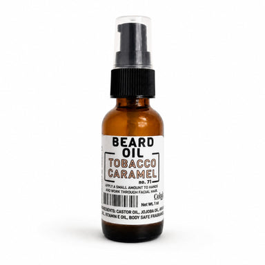 Cobalt Soap Co. Tobacco Caramel Beard Oil by Cobalt Soap available from White Rock Soap Gallery in Dallas