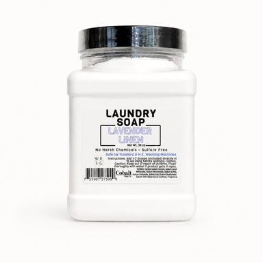 Cobalt Soap Laundry Soap Powder - Lavender Linen by White Rock Soap Gallery available from White Rock Soap Gallery in Dallas
