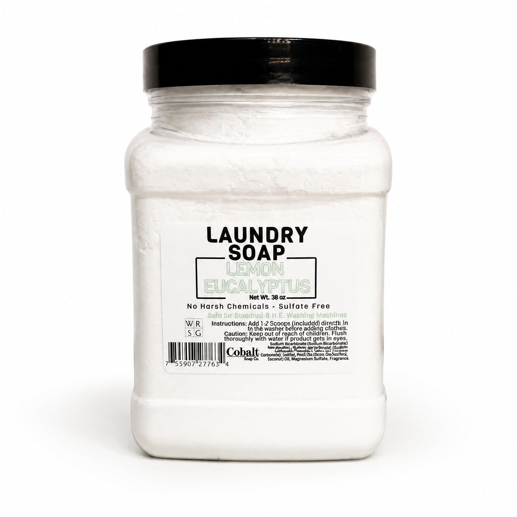 Cobalt Soap Laundry Soap Powder - Lemon Eucalyptus by White Rock Soap Gallery available from White Rock Soap Gallery in Dallas