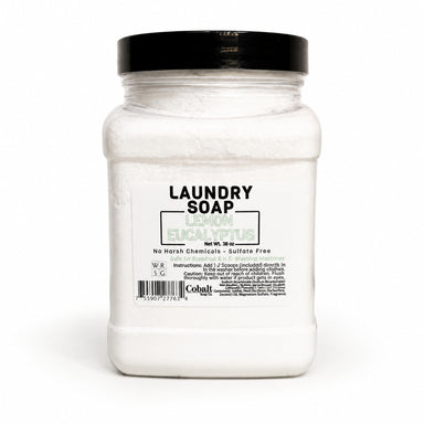 Cobalt Soap Laundry Soap Powder - Lemon Eucalyptus by White Rock Soap Gallery available from White Rock Soap Gallery in Dallas