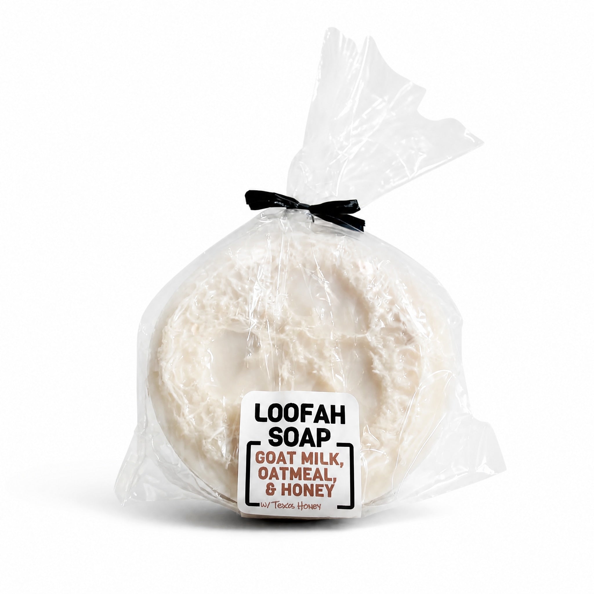 Cobalt Soap - Loofah Foot Scrub Soap Goat's Milk & Honey by Cobalt Soap available from White Rock Soap Gallery in Dallas