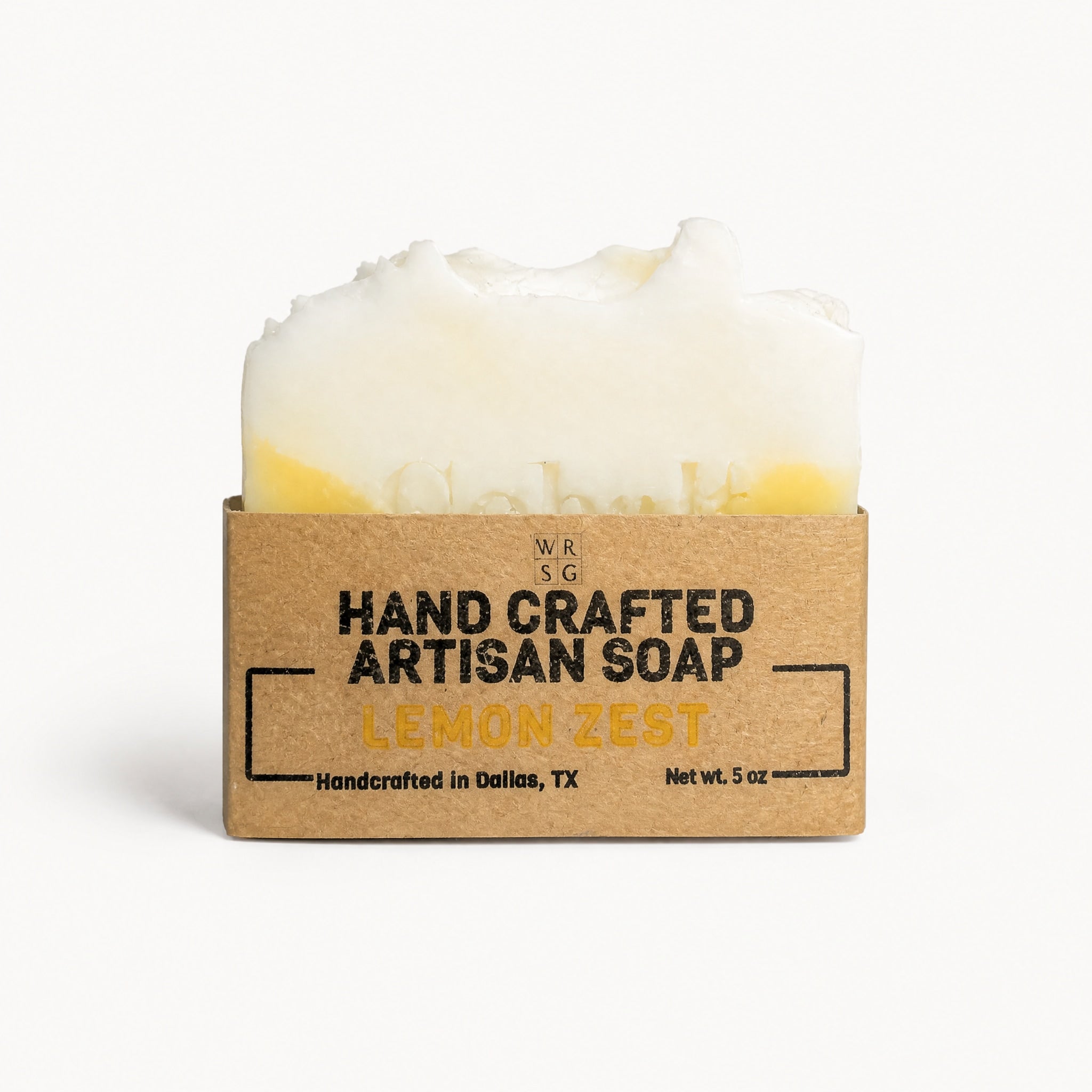 Cobalt Soap no. 4 - Lemon Zest by Cobalt Soap available from White Rock Soap Gallery in Dallas