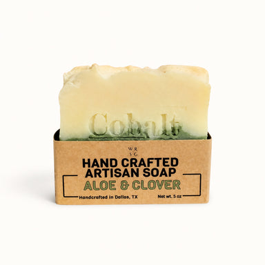 Cobalt Soap no. 91 - Aloe & Clover by Cobalt Soap available from White Rock Soap Gallery in Dallas