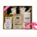 Coconut Vanilla Rose Gift Set by Cobalt Soap available from White Rock Soap Gallery in Dallas