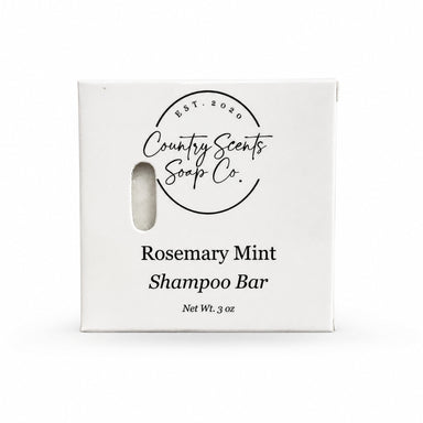 Country Scents Soap Co. - Rosemary Mint Shampoo Bar by Country Scents Soap Co. available from White Rock Soap Gallery in Dallas