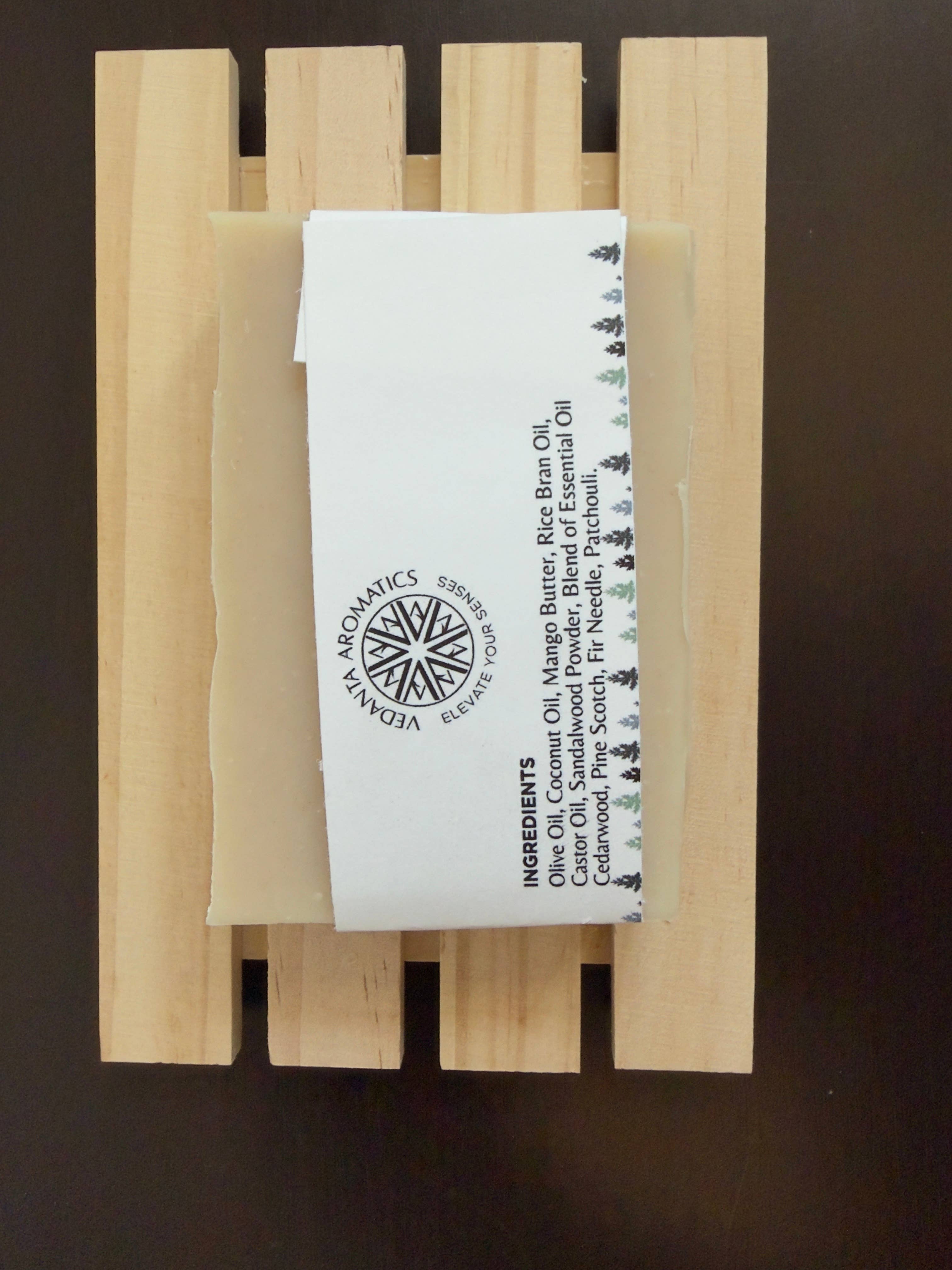 Fir Needle Cedarwood Pine Patchouli - Woody Soap Bar 4 Oz