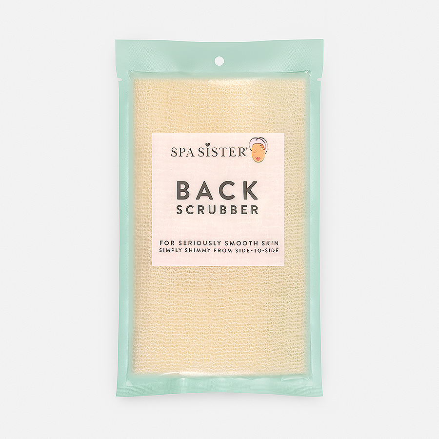 Bath Accessories Company - Seriously Smooth Back Scrubber: Beige