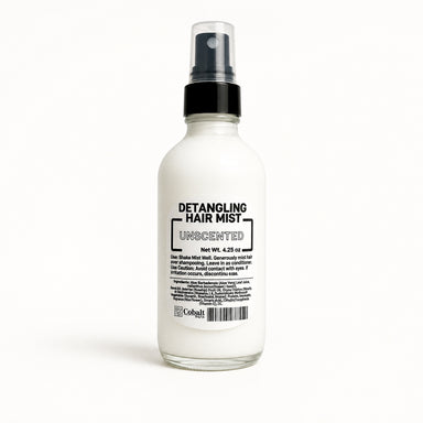 Detangling Hair Mist - Unscented by Cobalt Soap available from White Rock Soap Gallery in Dallas