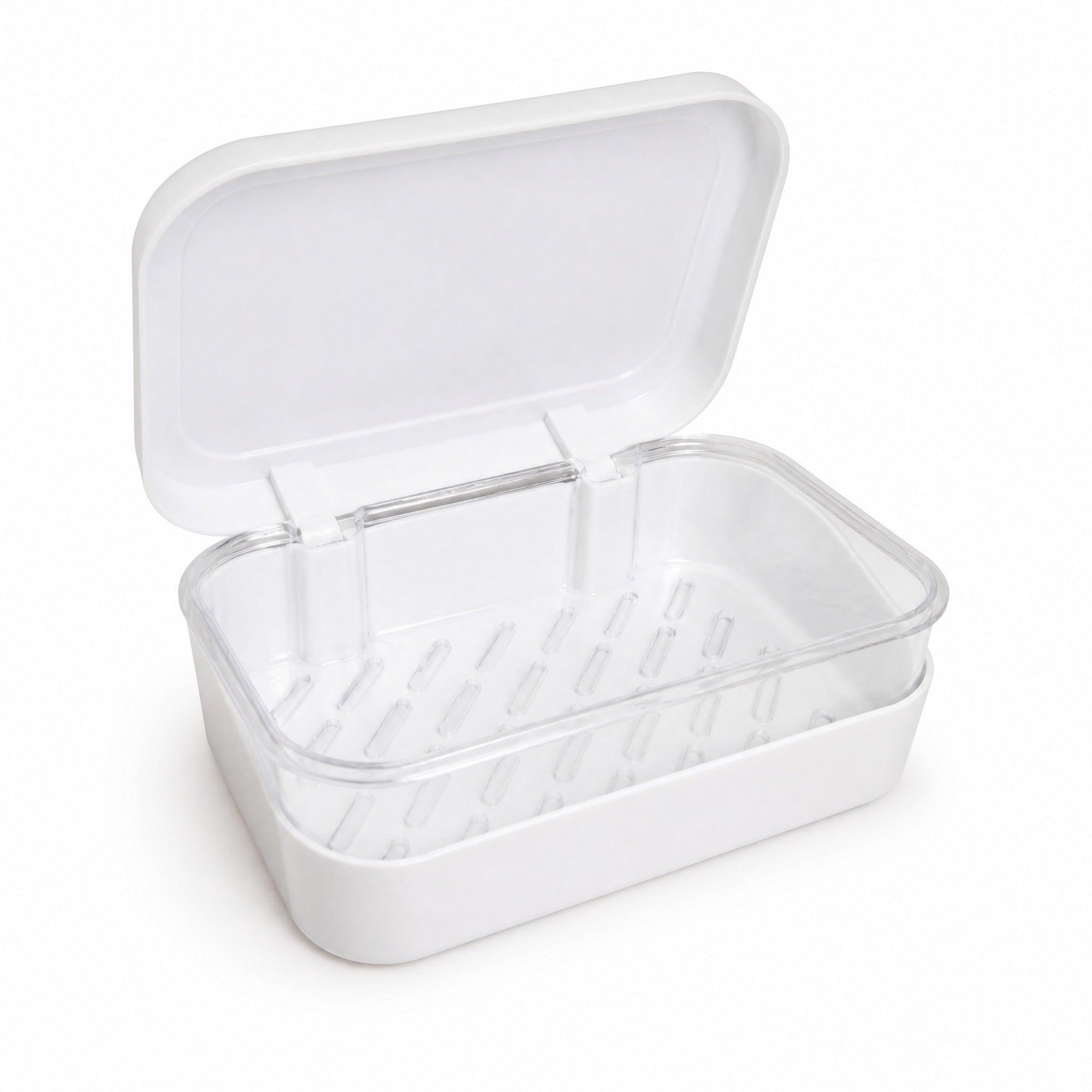 Double Layer Draining Soap Box w/ Lid by Everful available from White Rock Soap Gallery in Dallas