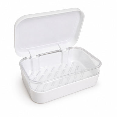 Double Layer Draining Soap Box w/ Lid by Everful available from White Rock Soap Gallery in Dallas