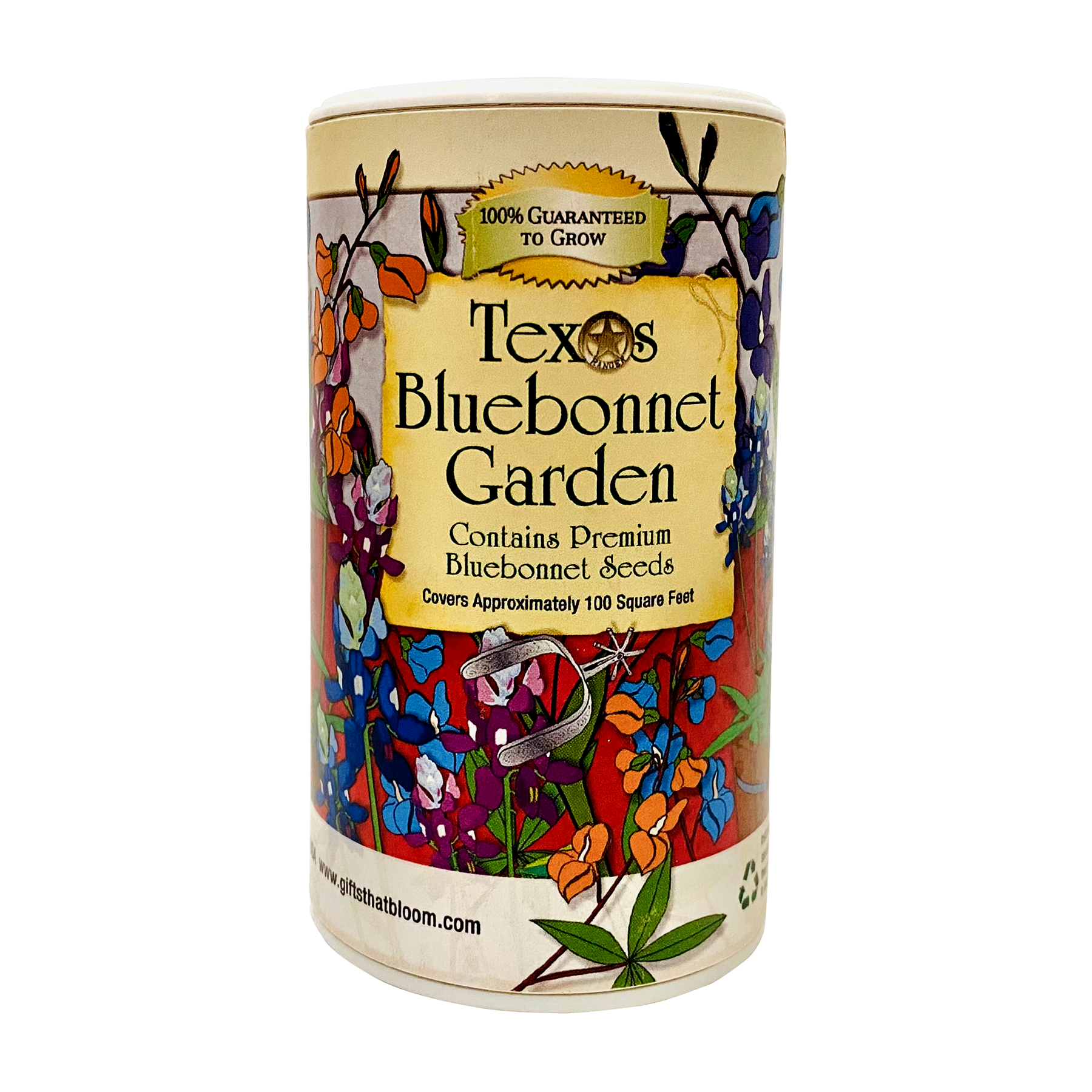 Gifts That Bloom - Texas  Bluebonnet Shaker Garden