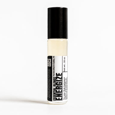 Energizing Essential Oil Rollerball by White Rock Soap Gallery available from White Rock Soap Gallery in Dallas