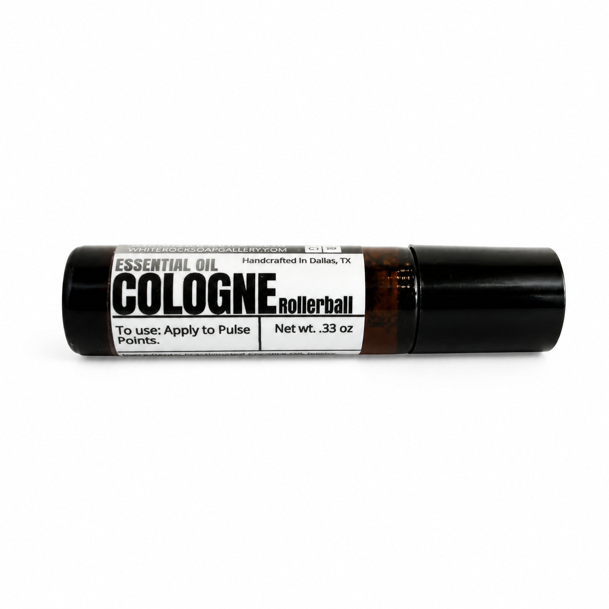 Essential Oil Cologne Rollerball by White Rock Soap Gallery available from White Rock Soap Gallery in Dallas