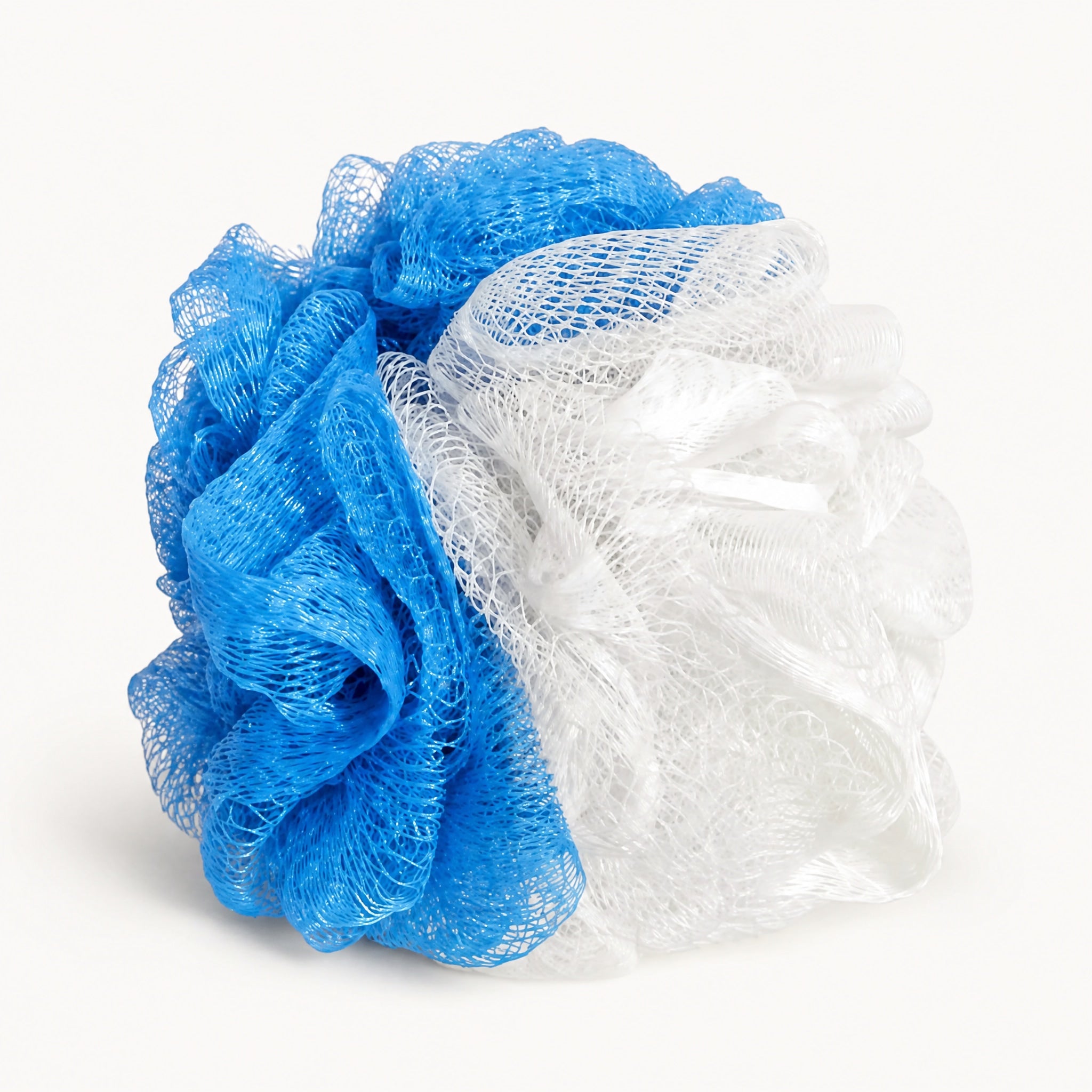 Extra Large Dual Texture Mesh Puff by WRSG Accessories available from White Rock Soap Gallery in Dallas