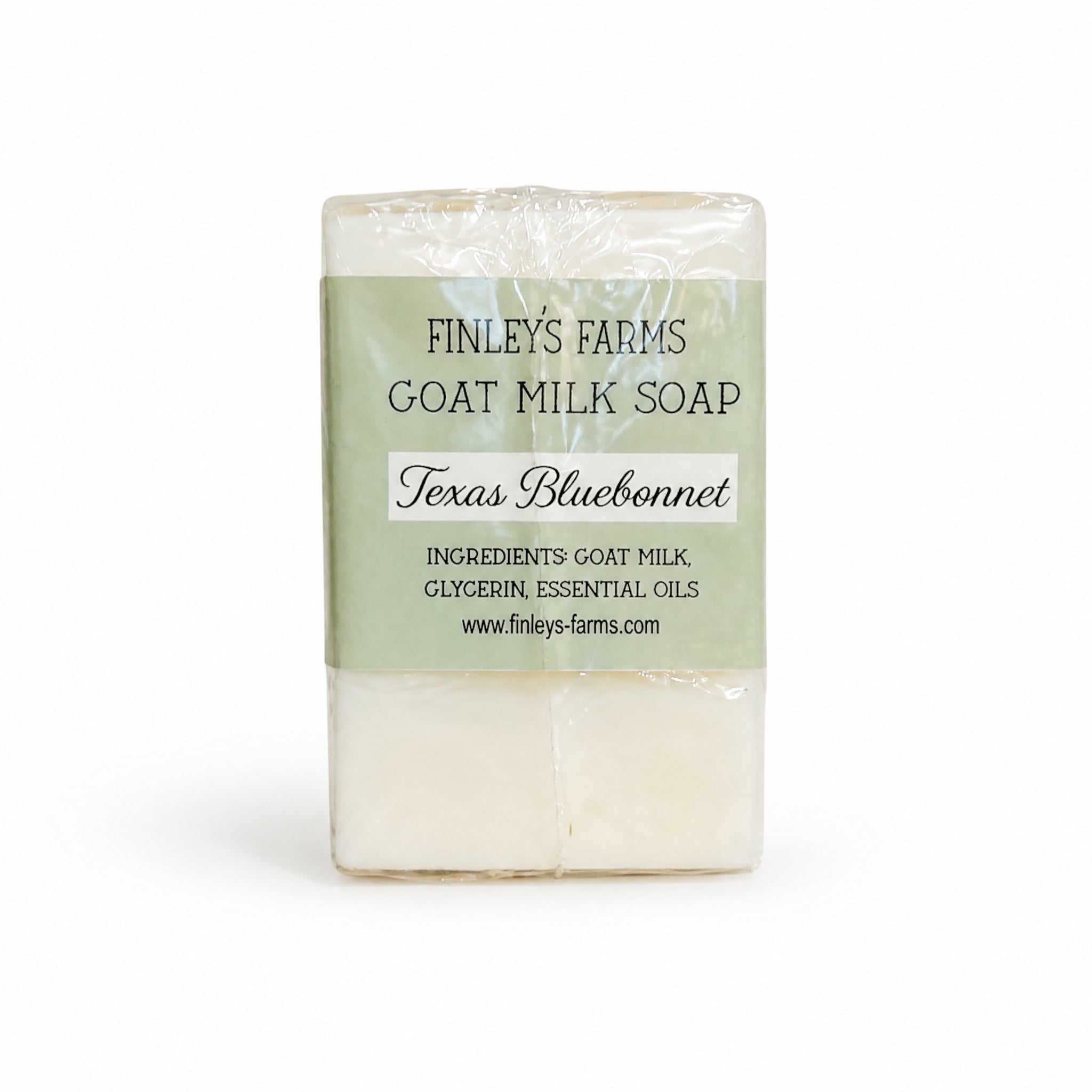 Finleys Farms - Goat Milk Soap: Texas Blue Bonnet by Finleys Farms available from White Rock Soap Gallery in Dallas