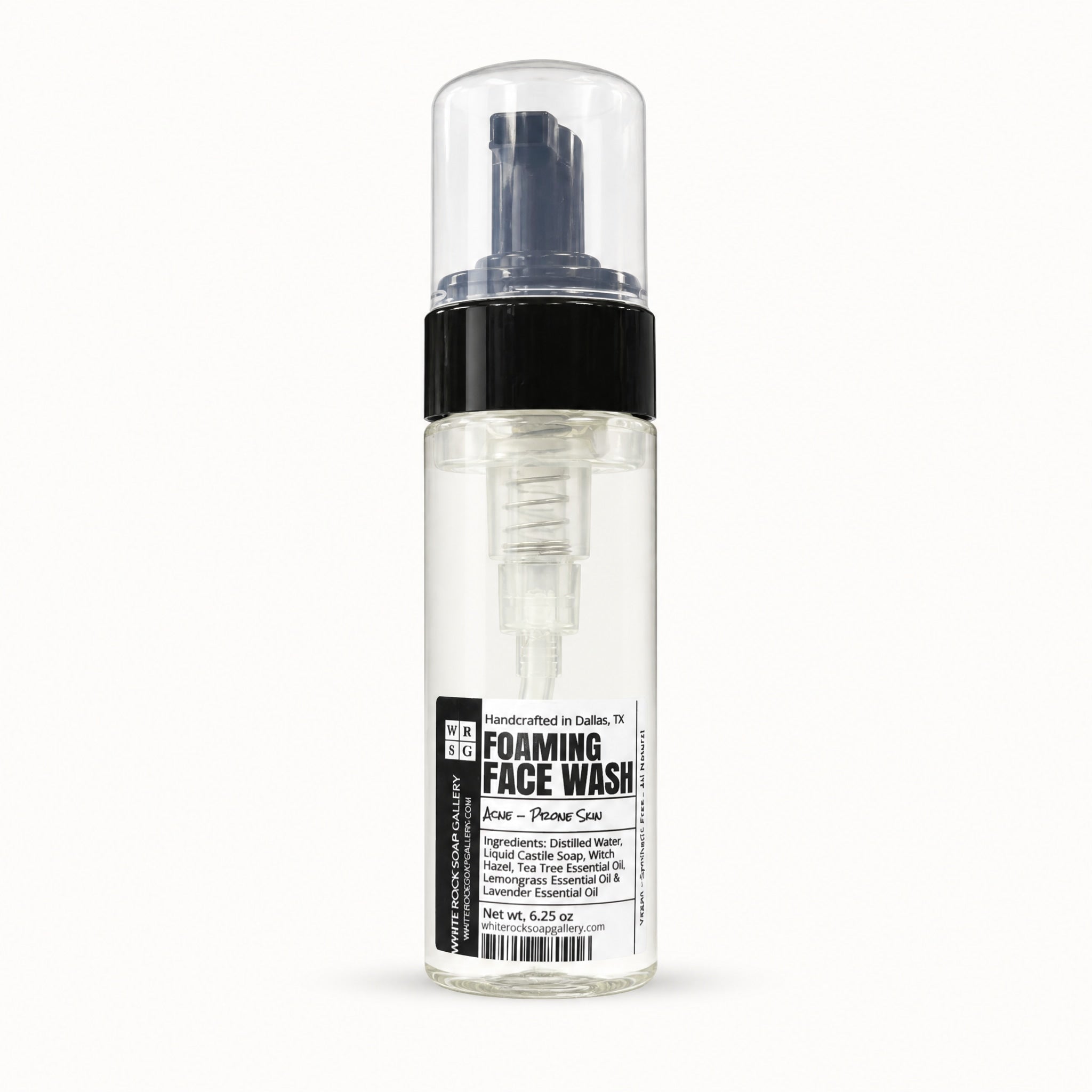 Foaming Face Wash - Acne Prone Skin by White Rock Soap Gallery available from White Rock Soap Gallery in Dallas